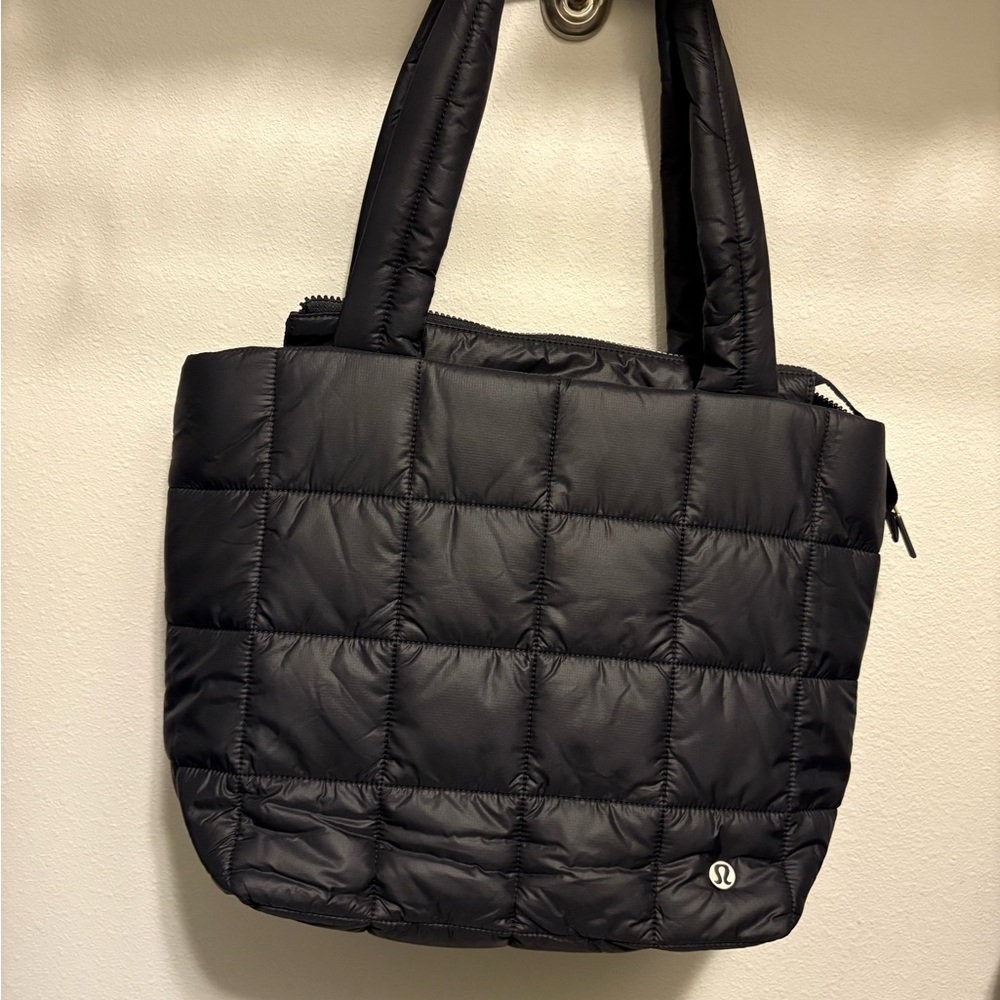 lululemon athletica Quilted Black Tote